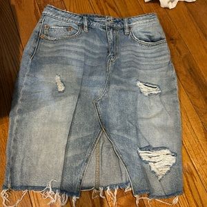 All saints Jean skirt